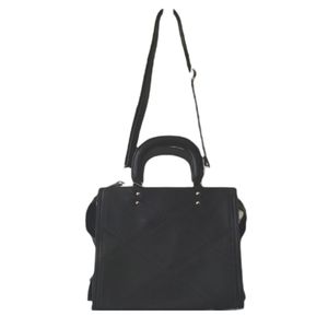 Black Purse Long Handle Straps Shoulder Bag New Big Medium